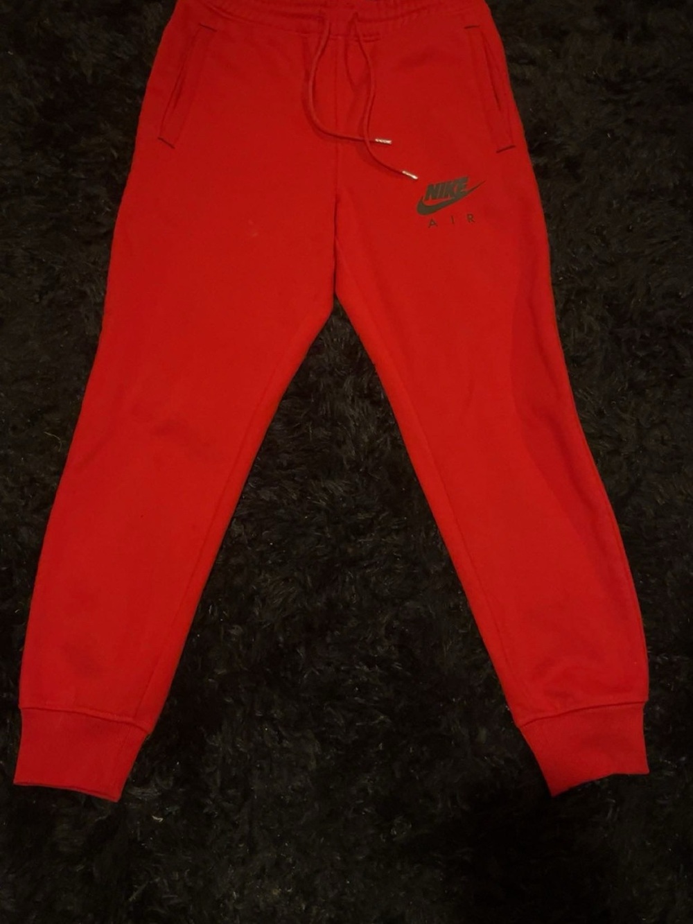 Nike Red Air Fleece Joggers
